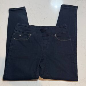 Tribal Dark Blue Skinny Jeans. Size 6.